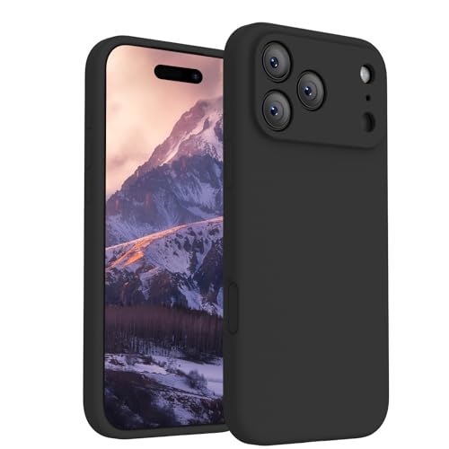 Anti-Scratch Microfiber Lining Full Cover Silicone Magnetic Phone Case for 17 Pro