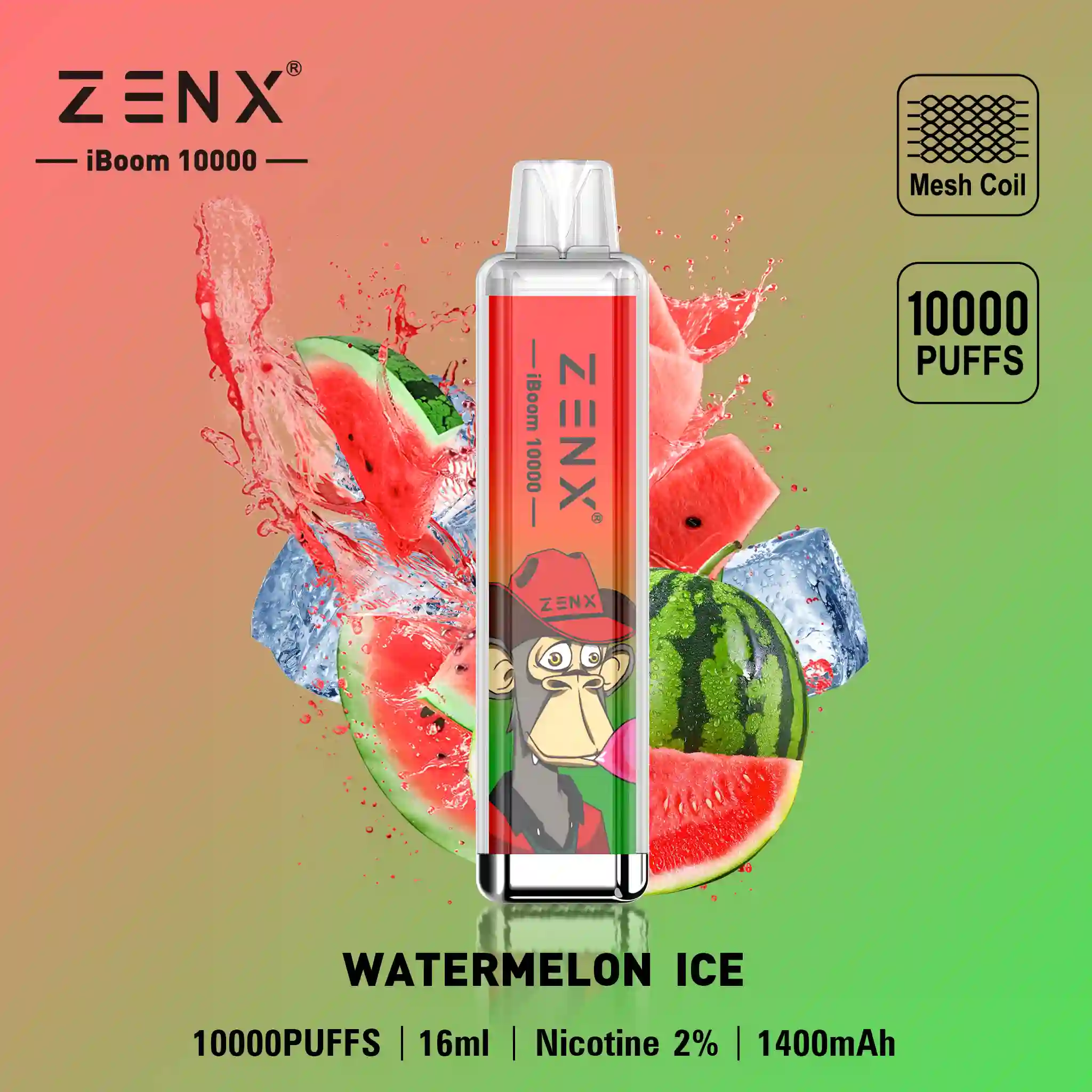 ZENX iBoom 10000 Züge 10K Einweg Vape - zenxvape.de