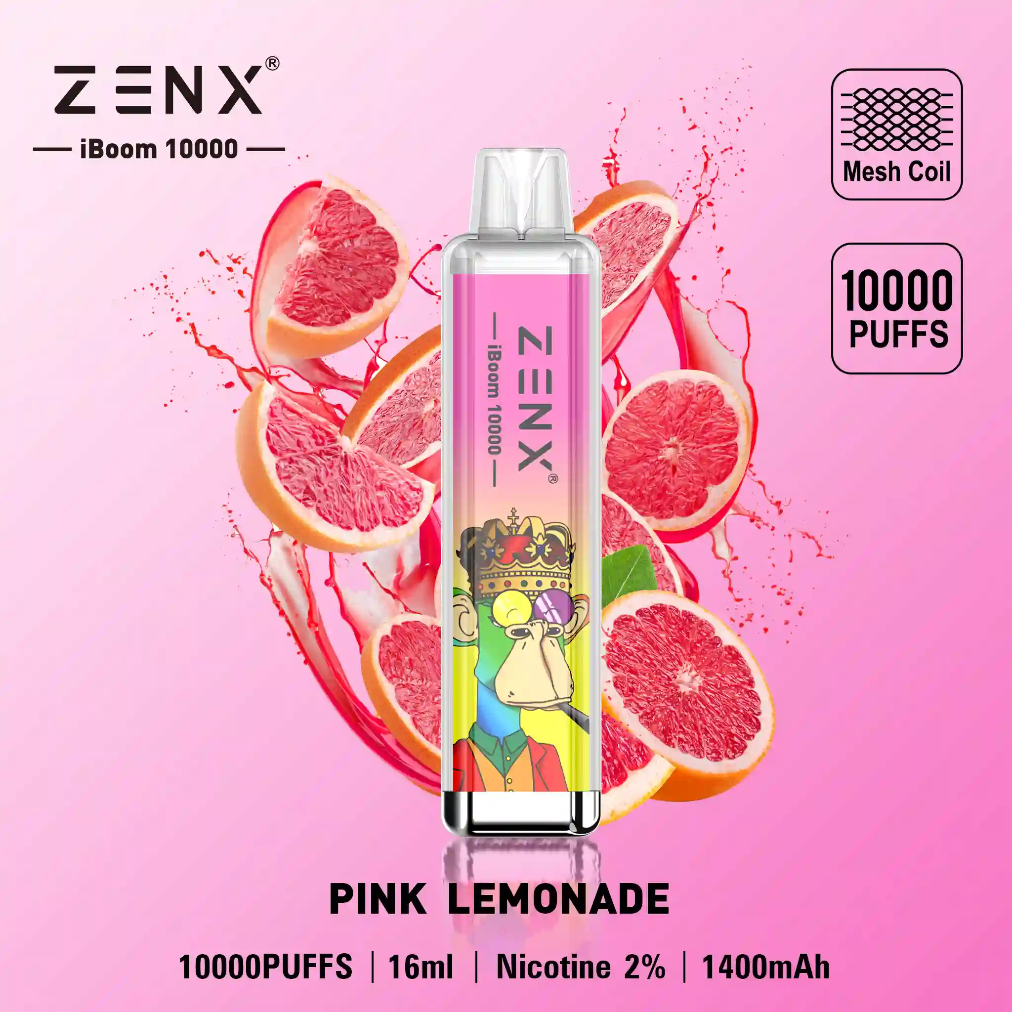 ZENX iBoom 10000 Züge 10K Einweg Vape - zenxvape.de