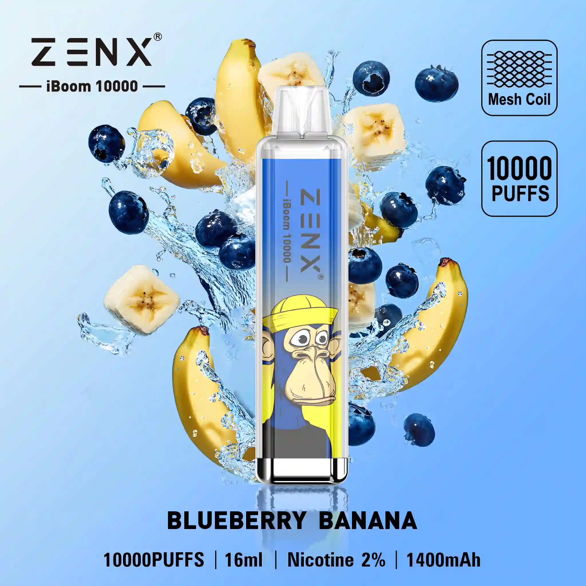 ZENX iBoom 10000 Züge 10K Einweg Vape - zenxvape.de