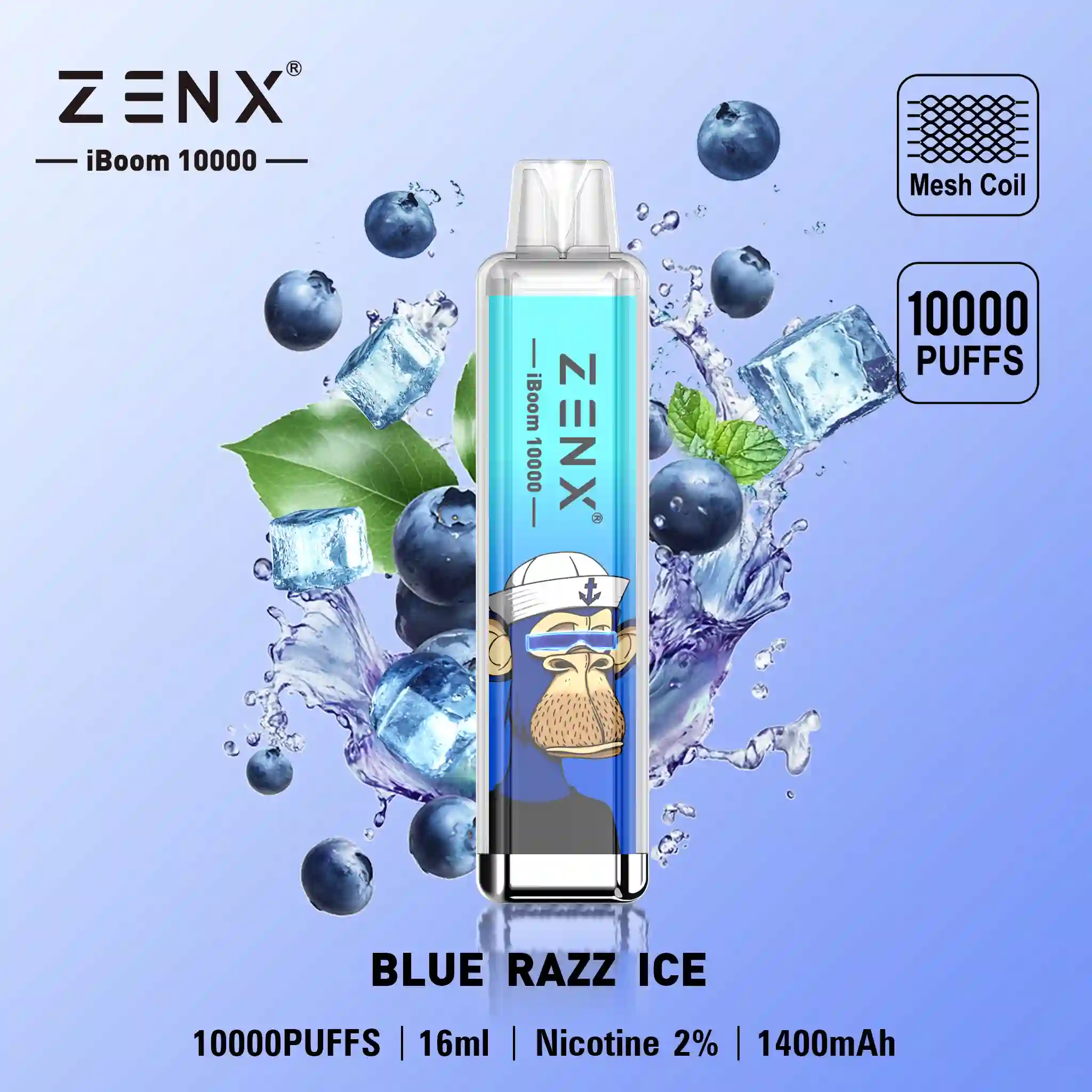 ZENX iBoom 10000 Züge 10K Einweg Vape - zenxvape.de