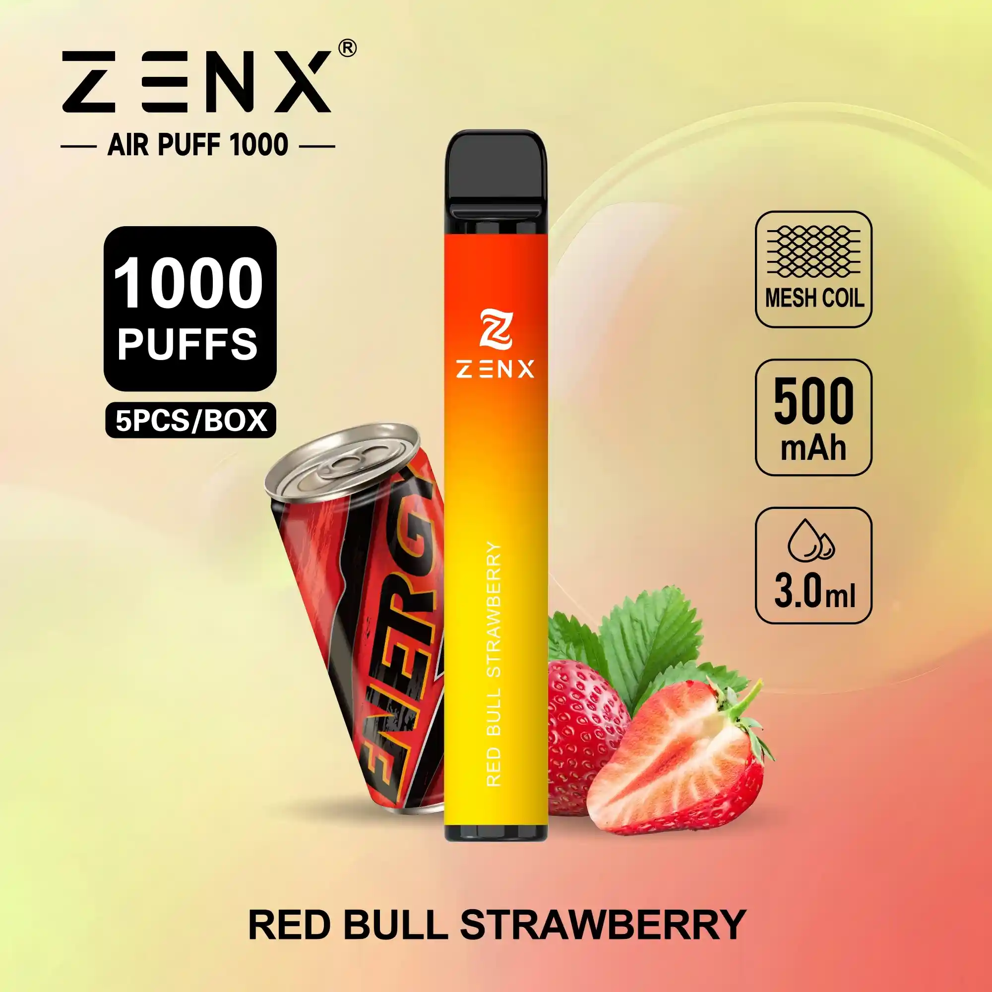 ZENX Air Puff 1000 Züge Einweg Vape - zenxvape.de