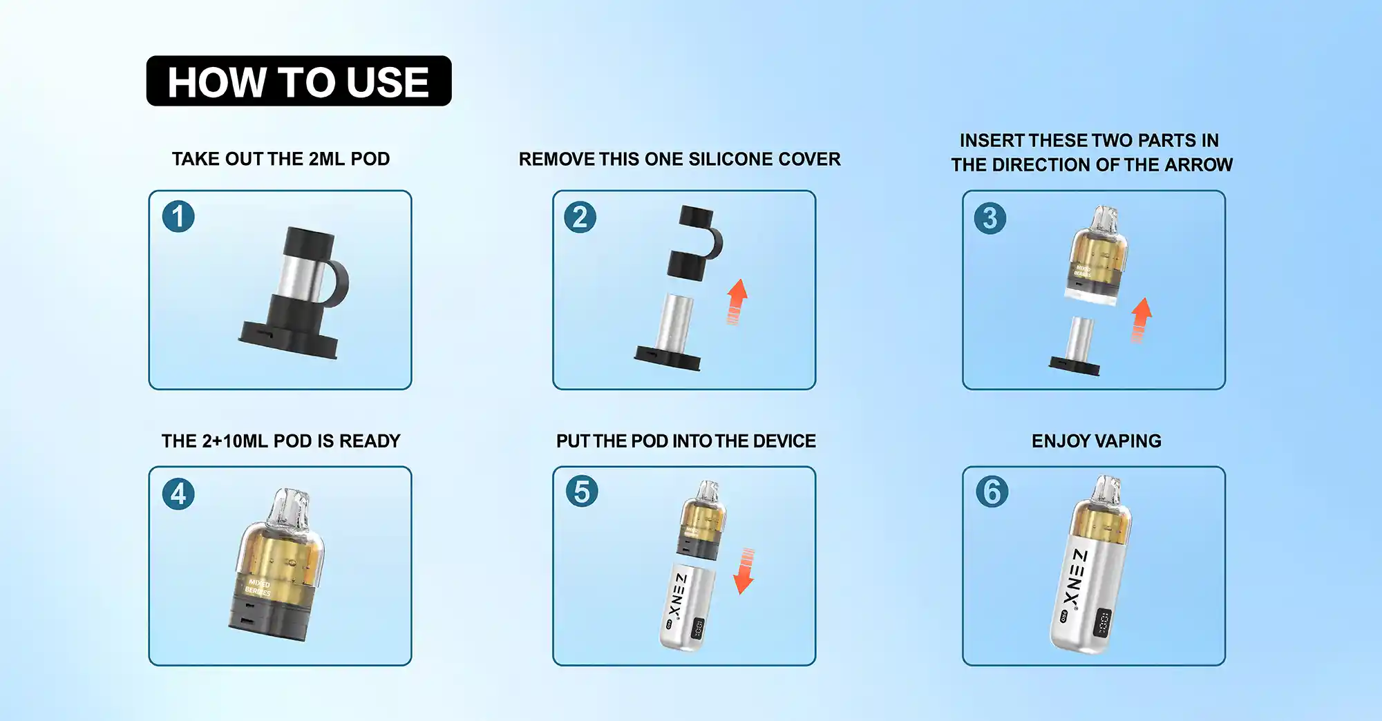 ZENX Pro Pod Kit Bundle - zenxvape.de