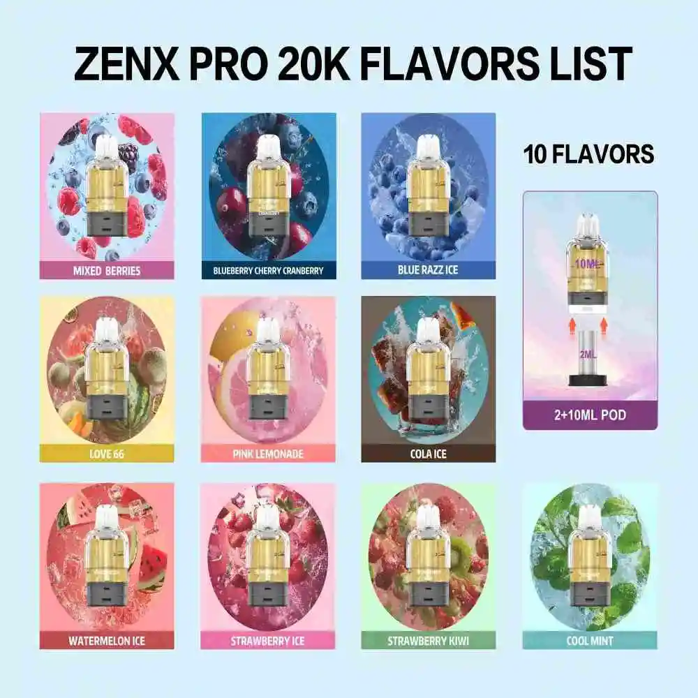 ZENX Kit & Pods - zenxvape.de